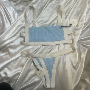 Tularosa Blue and White Bikini